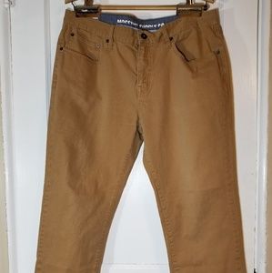 MOSSIMO KHAKI PANTS- 38×30 Slim Straight
